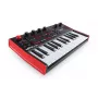 MIDI klaviatūra Akai MPK Mini Play Mk3 25 klavišų USB juoda raudona