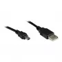 Good Connections USB 2.0 laidas, A tipo kištukas – Mini-B 5 kontaktų, juodas, 1,8 m