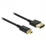 HDMI kabelis DeLOCK HDMI-A / HDMI Micro-D 2 m