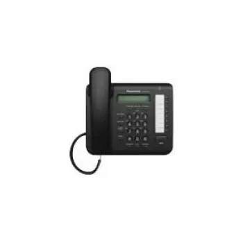 PANASONIC KX-NT551NE-B standartinis IP terminalas juodas 1 eilutės ekranas 8 programuojami mygtukai laisvų rankų įranga HD balsas GB Switch PoE