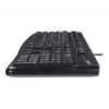 LOGITECH K120 laidinė klaviatūra, USB, QWERTZ, juoda