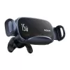 Baseus LightChaser BS-CM029 15 W belaidžio įkrovimo automobilinis telefono laikiklis ant ventiliacijos grotelių, juodas