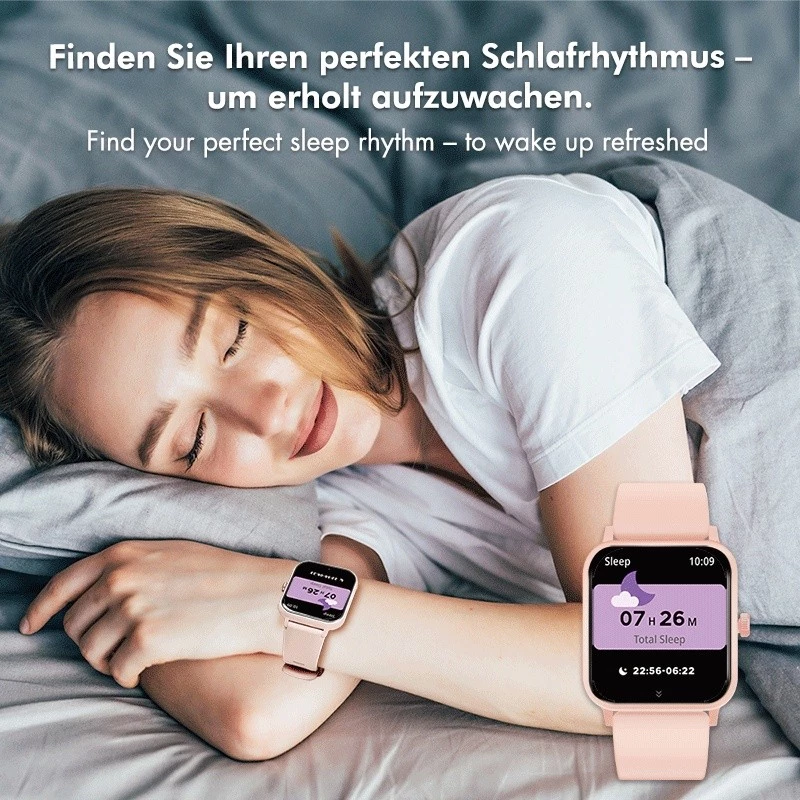 Išmanusis laikrodis su LCD ekranu, BT5.2, IP68