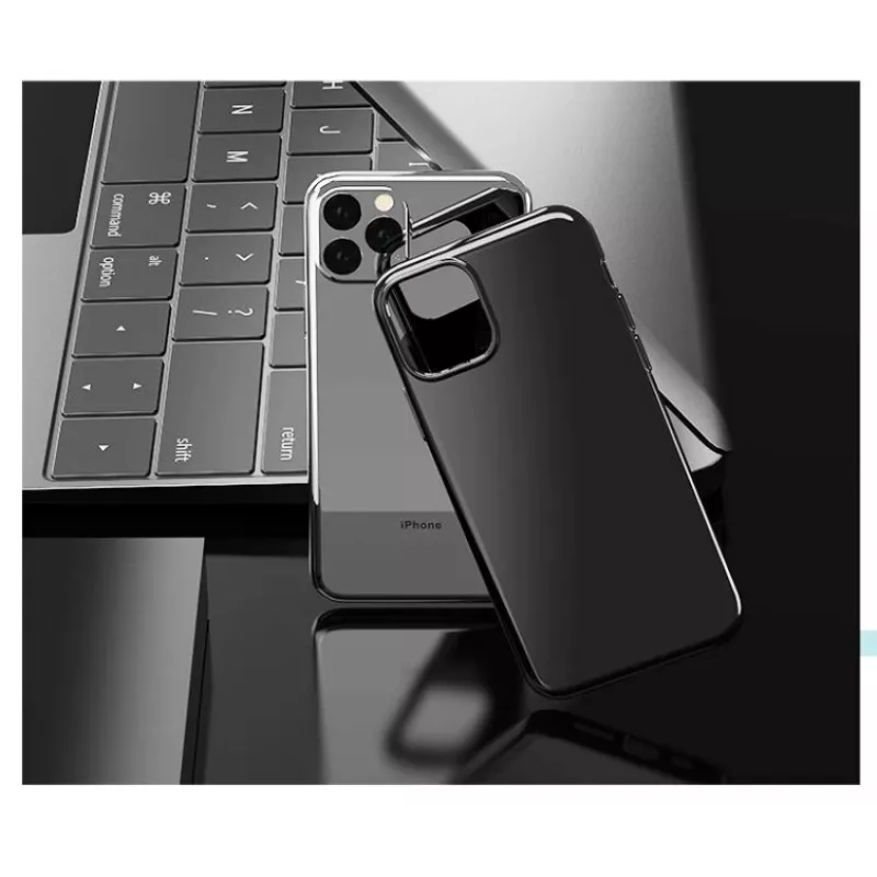 Apsauginis TPU dėklas Devia, skirtas iPhone 11 Pro Max, juodas