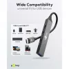Goobay Slim 4-Port USB-Hub, USB-C™ į USB-C™/USB-A, USB 3.2 (74459)