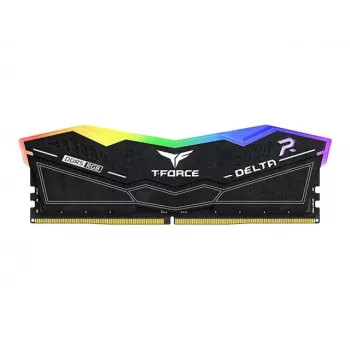 Teamgroup T-Force Delta RGB 32 GB (2x 16 GB) DDR5-6000 MHz CL38 atminties rinkinys, juodas, FF3D532G6000HC38ADC01