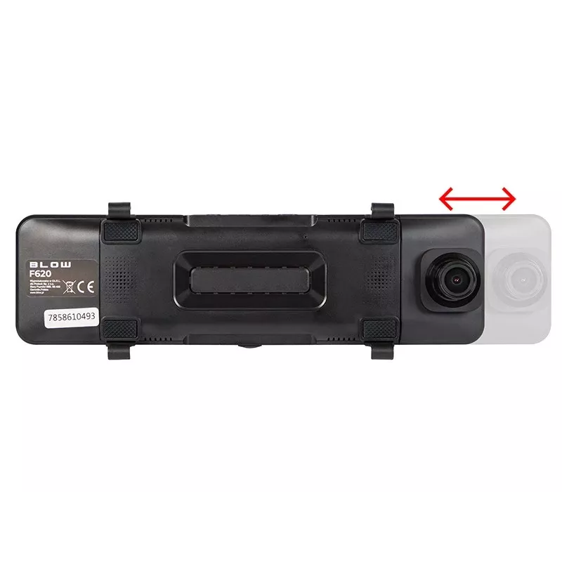 BLACKBOX DVR F620 Carplay Android vaizdo registratorius su galine kamera