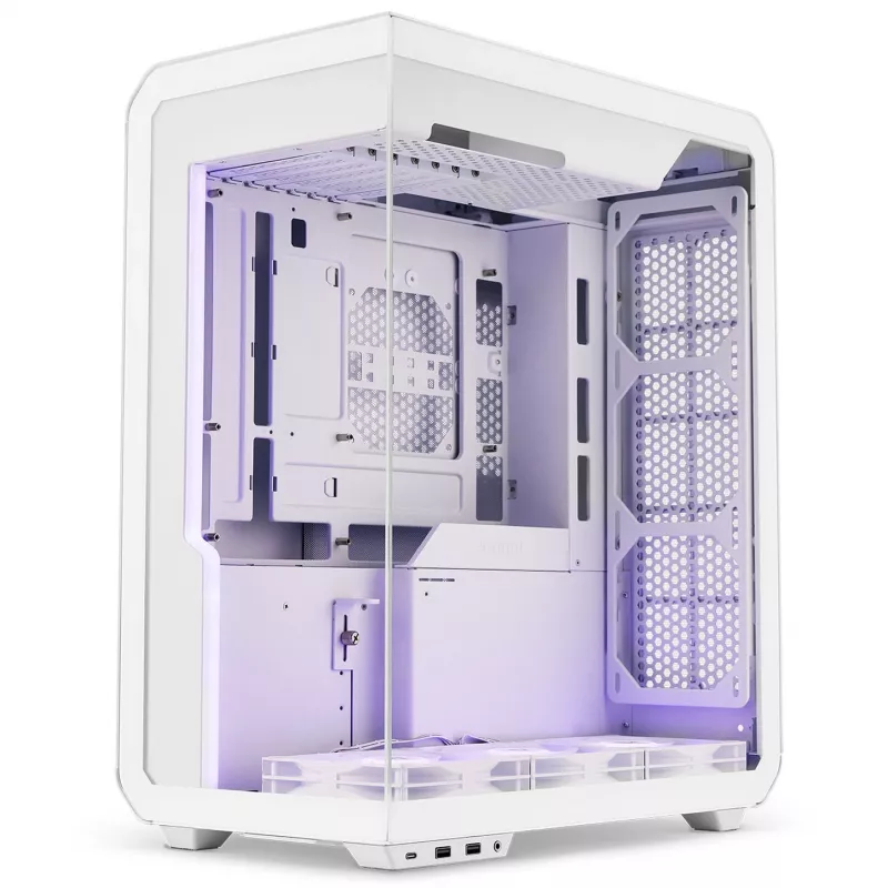 Kompiuterio korpusas SSUPD Xhuttle Midi-Tower, baltas
