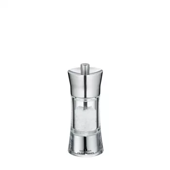Zassenhaus druskos malūnėlis Aachen akrilinis stiklas/Inox 14 cm