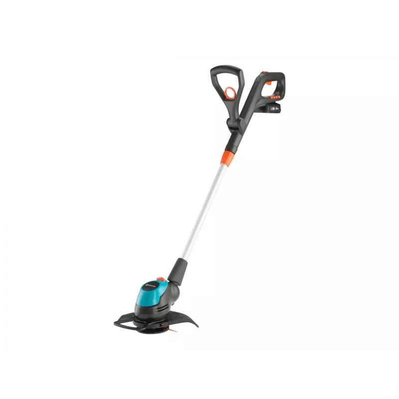 Gardena EasyCut 23/18V paruoštas naudoti rinkinys – belaidis žoliapjovė 2 Ah – pjovimo plotis 230 mm – 2,4 kg (14700-20)