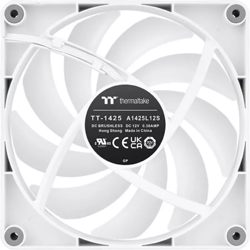 Thermaltake CT140 Reverse ARGB 140mm Baltas 2 vnt. pakuotė