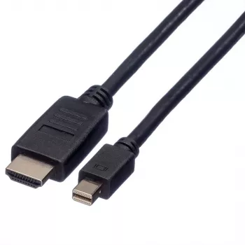 ROLINE vaizdo kabelis - Mini DisplayPort (kištukas) į HDMI (kištukas)