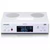 Lenco KCR-190WH montuojamas virtuvės radijo imtuvas su PLL FM, DAB+ ir Bluetooth, baltas