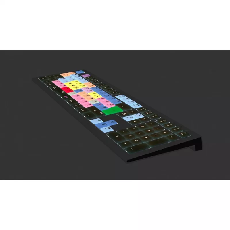 Logickeyboard Avid Media Composer ASTRA 2 apšviesta klaviatūra Mac prancūziška (LKB-MCOM4-A2M-FR)