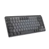 Logitech MX Mechanical Mini for Mac belaidė klaviatūra su Bluetooth, kosminė pilka (920-010837)