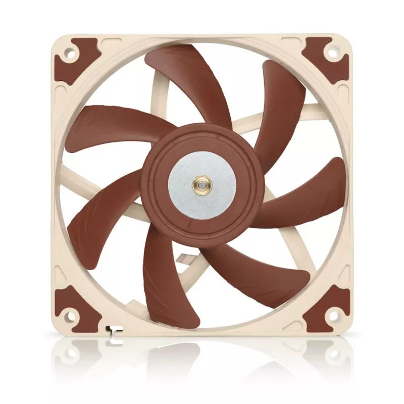 Ventiliatorius Noctua NF-A12x15 FLX — 120 mm plonas 15 mm korpuso ventiliatorius, 12 V, 1850 RPM, 94,2 m³/h, 23,9 dB, 3 kontaktų