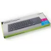 Belaidis RF pilno dydžio klaviatūra TRACER TRAKLA46934, QWERTY anglų, 2,4 GHz Nano imtuvas, membraninė, juoda/pilka