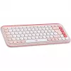 Logitech POP Icon Combo - Belaidis klaviatūros ir pelės rinkinys - Bluetooth LE - QWERTY - JAV tarptautinis - rožinė, šviesiai balta (920-013142)