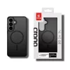 Crong Hybrid Matte Magnetic dėklas Samsung Galaxy S26 — TPU & PC, juodas