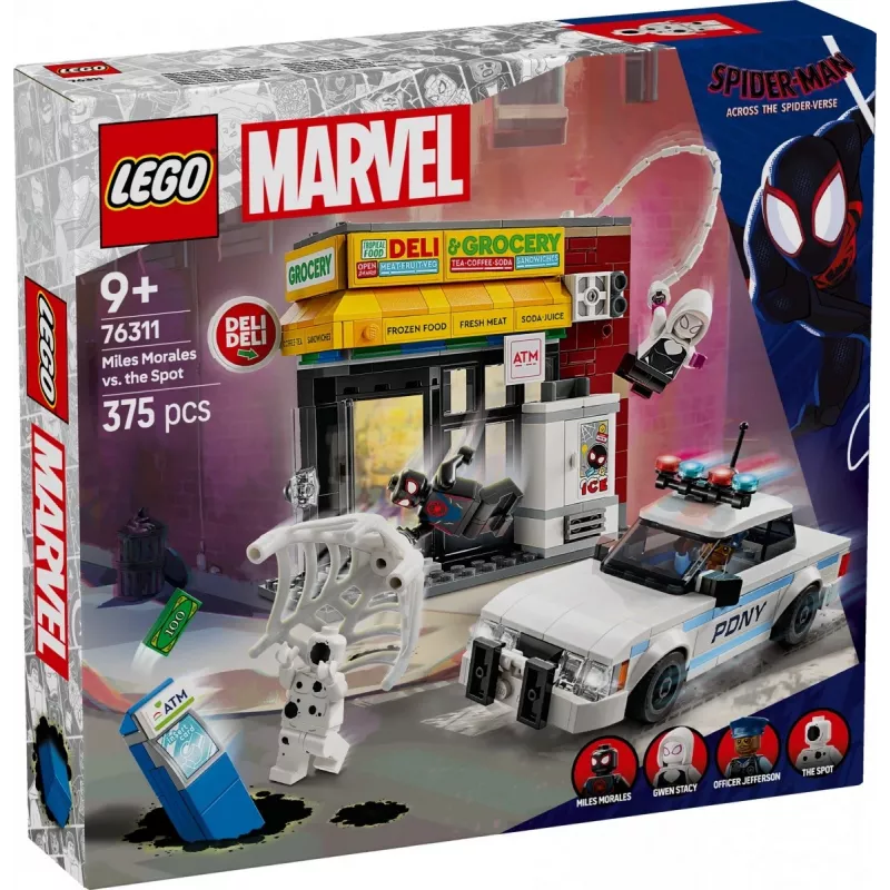 LEGO MARVEL 76311 Miles Morales prieš The Spot