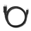 Qoltec 50434 1,8 m Mini DisplayPort – DisplayPort laidas, juodas