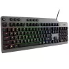 Mechaninė žaidimų klaviatūra Lenovo Legion K500 – pilno dydžio 104 klavišų USB, QWERTY JAV anglų, RGB foninis apšvietimas, pilka/juoda