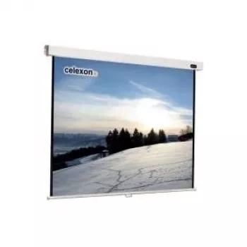 Celexon Professional rankinis ekranas – montavimas prie lubų arba sienos – 304 cm (120 inch) – 1:1 – baltas (1090045)