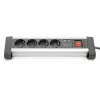 Daugializdis Digitus DA-70614 su 2x USB prievadais