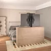 Lubinis TV laikiklis MACLEAN MC-976, 32–55 colių, VESA iki 400×400, maks. apkrova 50 kg