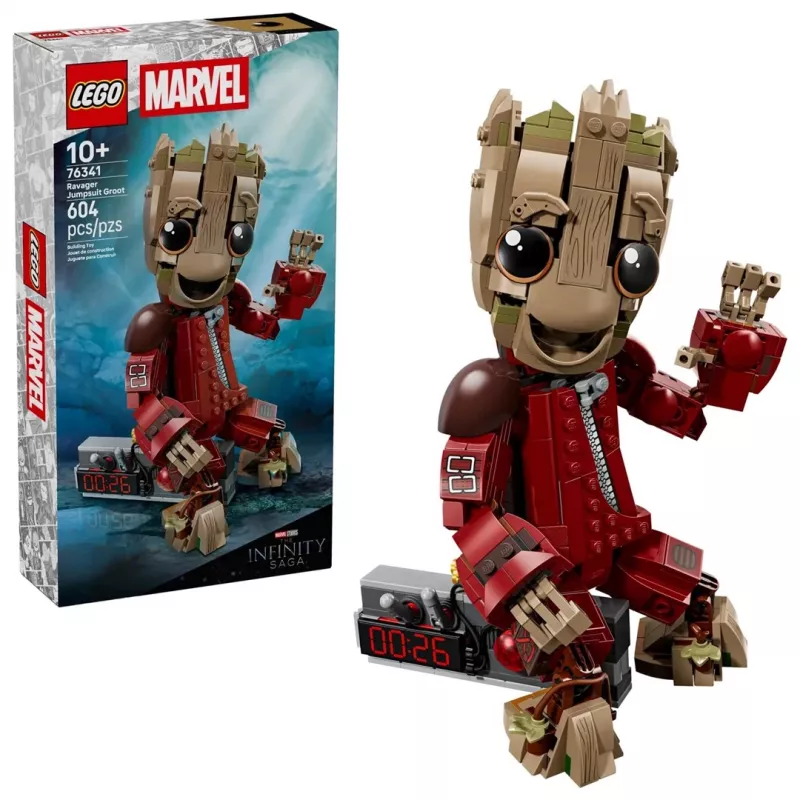 LEGO MARVEL 76341 Grooto Ravager kostiumas