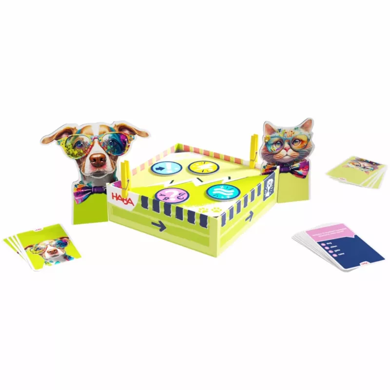 Komandinis viktorinos žaidimas „Cats vs. Dogs“ (Katės prieš Šunis)