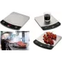 Virtuvinės svarstyklės WEDO PROFI-STEEL 10,0 kg sidabrinės