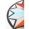 NeXtime laikrodis 8163 Circus, Ø43 cm, sieninis, juodas / įvairiaspalvis