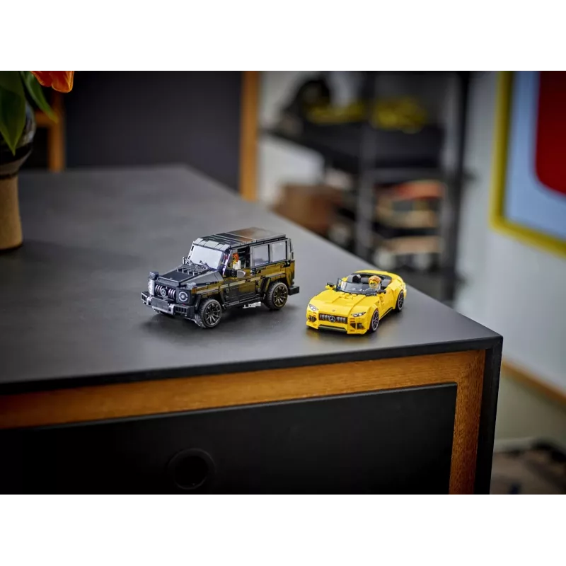 LEGO Speed Champions Mercedes-AMG G 63 & Mercedes-AMG SL 63 76924, Įvairiaspalvis