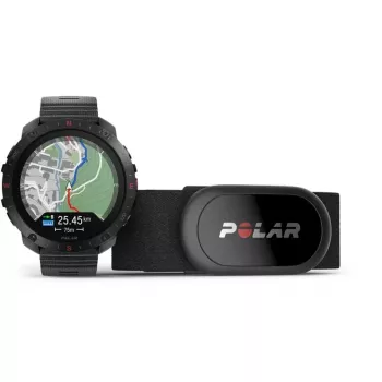 Polar Grit X2 Pro 3,53 cm (1.39) AMOLED skaitmeninis 454 x 454 pikselių liečiamas ekranas juodos spalvos GPS