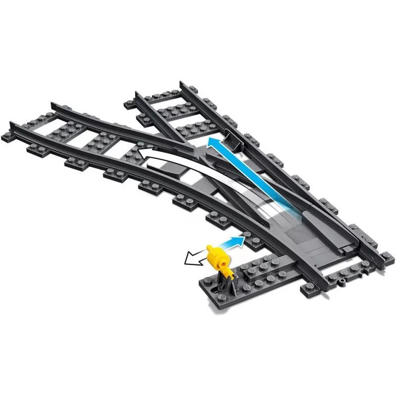 LEGO City 60238 – geležinkelio iešmas ir priedai žaidimų rinkiniams