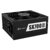 SilverStone SFX Series SX700-LPT V1.1 - vidinis maitinimo blokas - SFX-L - 700 W - 80 PLUS Platinum - juodas