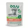 Oasy gabaliukai padaže Suaugęs Sterilizuotas Lašiša 85g