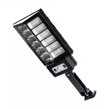 Saulės lempa Superfire FF7-B 28W su 2400mAh baterija – lauko LED apšvietimas