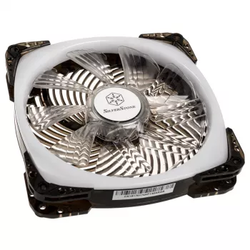 SilverStone SST-AP124-ARGB 120mm ARGB korpuso ventiliatorius - juodas