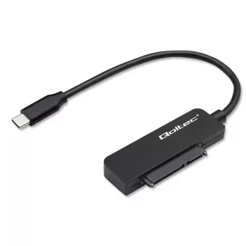 QOLTEC SATA adapteris 52269 2,5 colio diskui į USB-C, palaiko iki 2TB