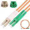 Patchcord Extralink LC/UPC - LC/APC daugiamodis OM2 dupleksinis 3 mm 2 m