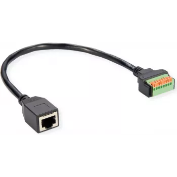 ROLINE RJ45 lizdo adapteris į gnybtų bloką (Push-In) 12.02.1172
