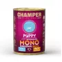 CHAMPER Puppy Monoprotein Turkey šlapias šunų ėdalas - 400 g