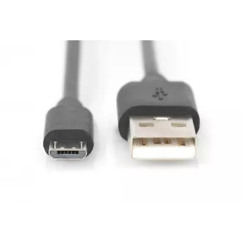 USB jungiamasis laidas Digitus USB 2.0 A Micro B 1m