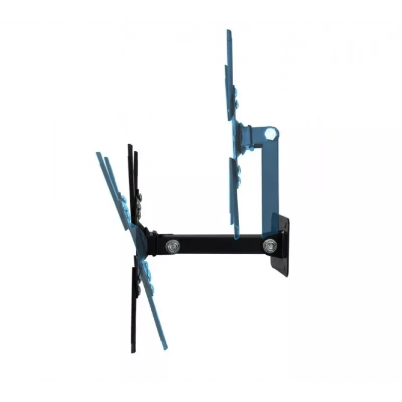 Sieninis TV laikiklis ESPERANZA PROTEUS 26–70 colių (66–177,8 cm), pakreipimas ±15°, pasukimas 120°, VESA 75×75–400×400, maks. apkrova 55 kg, juodas