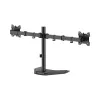 SBOX LCD-F024-3 Dvigubas monitoriaus laikiklis (17-32/2x10kg/100x100)