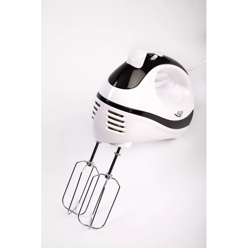 Adler AD 4205 rankinis plaktuvas juodas, baltas 300 W