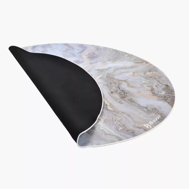 Arozzi Zona Round apsauginis kilimėlis grindims, White Marble