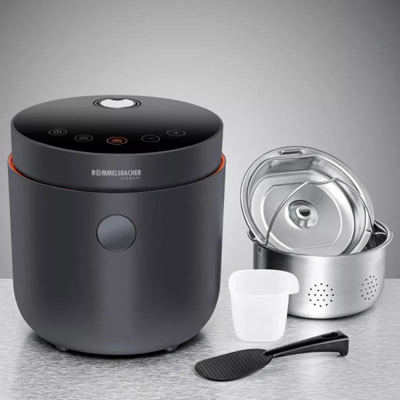 Rommelsbacher MRK 500 ryžių virimo aparatas 2 L 500 W Graphite
